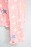 画像3: Emily Temple cute / スター総柄カットソー  ピンク T-25-06-09-006-ET-TO-SA-ZT (3)