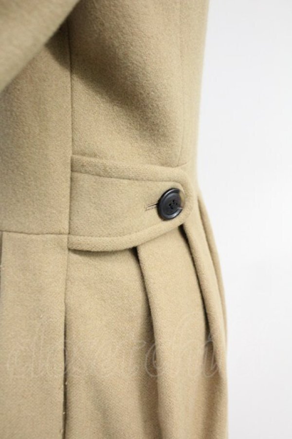 画像5: Jane Marple / 裾フレアーコート  ベージュ T-25-06-09-001-JM-CO-SA-ZT-C003 (5)