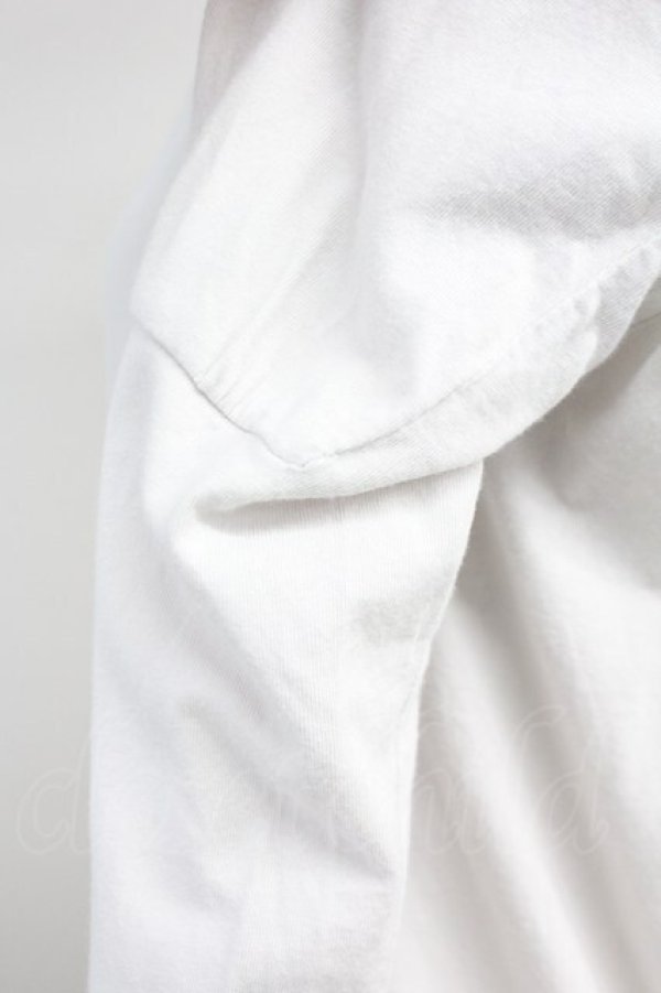 画像7: Jane Marple / 無地カットソー  ホワイトグレー T-25-06-09-009-JM-TO-SA-ZT018 (7)