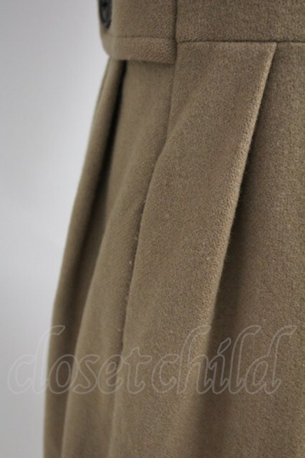 画像9: Jane Marple / 裾フレアーコート  ベージュ T-25-06-09-001-JM-CO-SA-ZT-C003 (9)