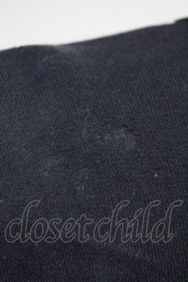 画像9: INGEBORG / 金ボタンジャケット風カットカーディガン  ブラック T-25-06-16-004-LO-OP-SA-ZT268 (9)