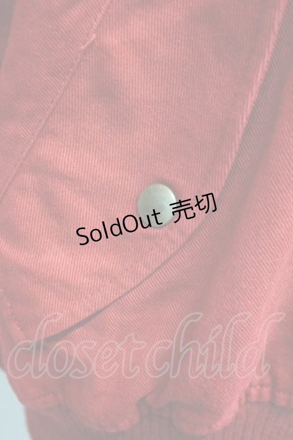 画像6: PINK HOUSE / Pワッペン&ビッグPプリントブルゾン  レッド T-25-06-16-008-LO-JA-SA-ZT259 (6)