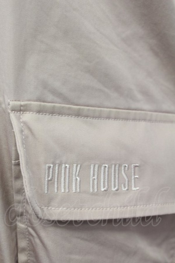 画像3: PINK HOUSE / フードショートスプリングコート  ピンク T-25-06-23-003-LO-CO-SA-ZI (3)