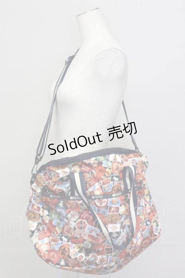 画像1: PINK HOUSE / MEDIUM HARPER BAG PH Wappen Party  ネイビー T-25-06-23-012-LO-BG-SA-ZT (1)