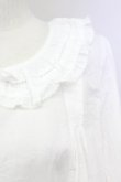 画像4: PINK HOUSE / 書斎の猫たち刺繍入りローンブラウス  アイボリー T-25-06-23-002-LO-BL-SA-ZT (4)
