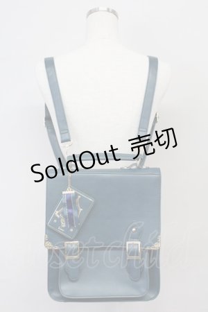 画像: Amavel / Mysterious Night CIRCUSサッチェルバッグ  グリーン T-25-06-27-005-CA-BG-IG-ZT