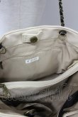 画像4: axes femme / インポーチ付きバッグ  ベージュ×クロ T-25-06-27-007-AX-BG-OW-ZT171 (4)