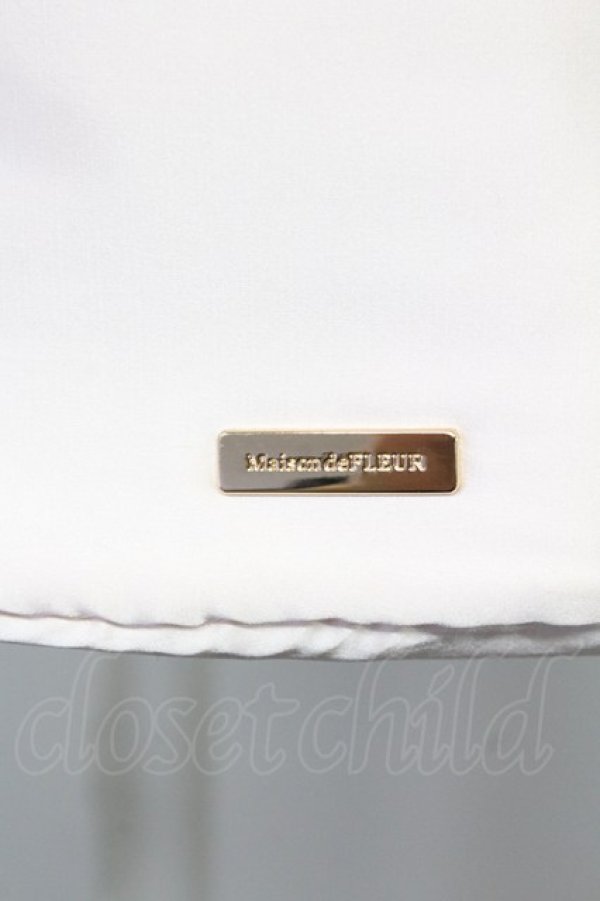 画像3: Maison de FLEUR / チュールフリルハンドル2Wayトートバッグ  ピンク T-25-06-27-010-LO-BG-IG-ZT087 (3)