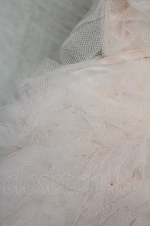 画像7: Maison de FLEUR / チュールフリルハンドル2Wayトートバッグ  ピンク T-25-06-27-010-LO-BG-IG-ZT087 (7)