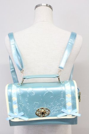 画像: axes femme kawaii / マリン3Wayバッグ  サックス T-25-06-27-012-AX-BG-OW-ZT