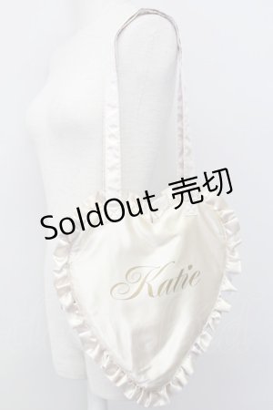 画像: Katie / フリルハートトートバッグ  ゴールド T-25-06-28-012-LO-BG-OW-ZT