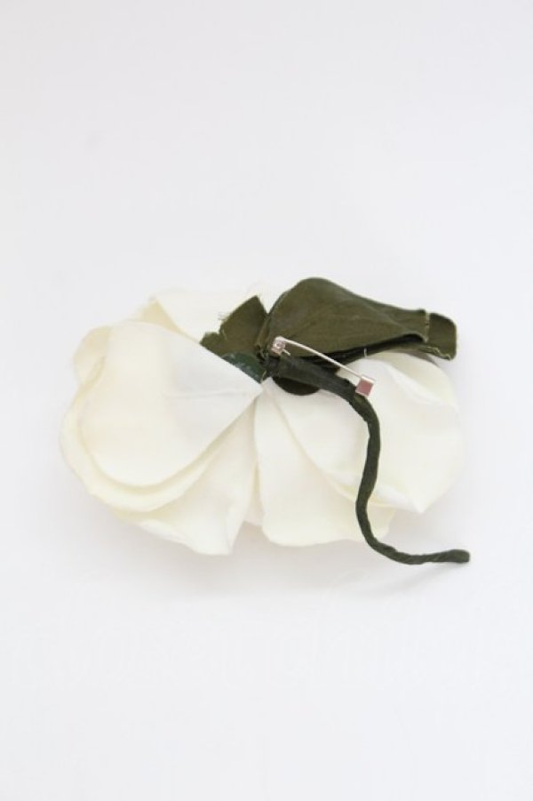 画像2: KANEKO ISAO / カメリアコサージュ  シロ T-25-06-28-014-EL-ZA-OW-ZT432-F004 (2)