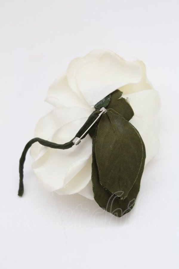 画像3: KANEKO ISAO / カメリアコサージュ  シロ T-25-06-28-014-EL-ZA-OW-ZT432-F004 (3)