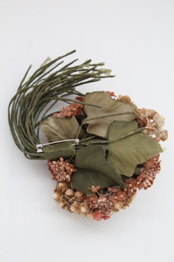 画像2: KANEKO ISAO / 小花ブーケコサージュ  アカ系 T-25-06-28-026-EL-AC-OW-ZT-K015 (2)