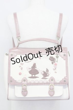 画像: axes femme / シルエット3WAY鞄  ピンク T-25-06-28-008-AX-BG-OW-ZT
