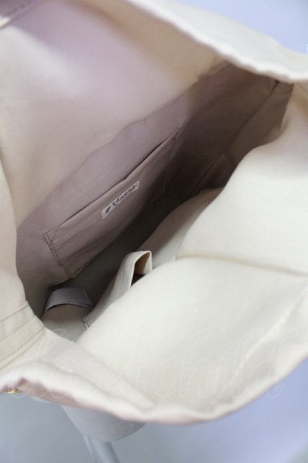 画像6: axes femme / バラ型押しポケットかごバッグ  ピンク T-25-06-28-009-AX-BG-OW-ZT088 (6)