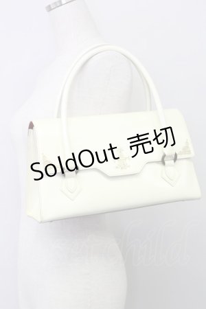 画像: artherapie / Aクロスバンプハンドバッグ  オフホワイト T-25-06-28-011-GO-BG-IG-ZT
