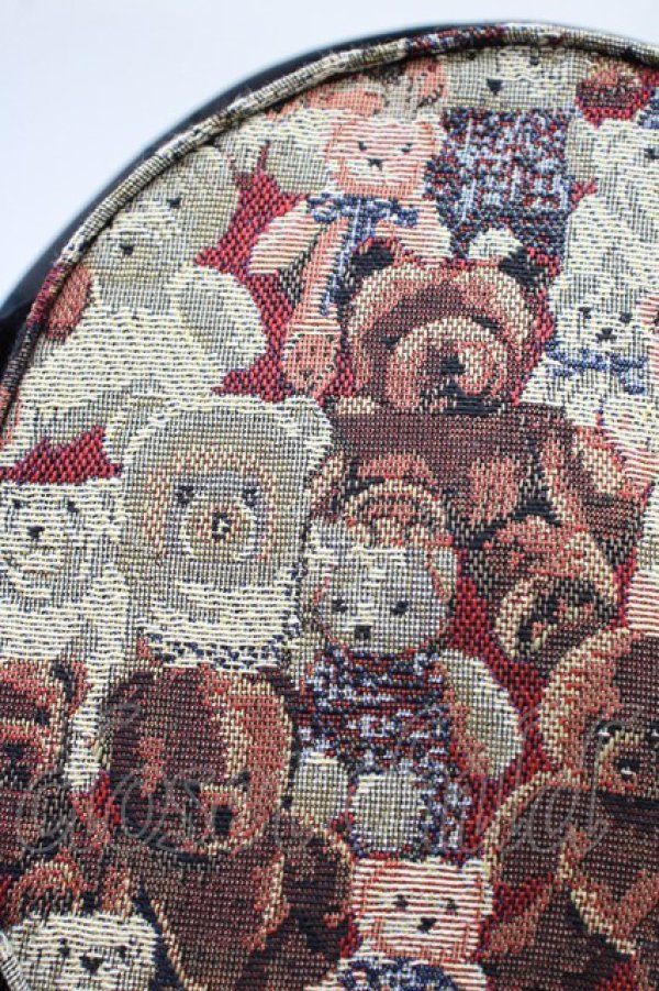 画像3: Coco&Ami / くまづくし(小熊）  ワイン系 T-25-06-29-003-LO-AC-OW-ZT-K011 (3)