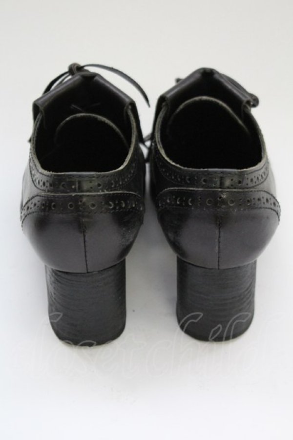 画像3: Jane Marple Dans Le Salon / タッセル付きオックスフォードシューズ S クロ T-25-06-30-034-JM-SH-IG-ZT-K017 (3)