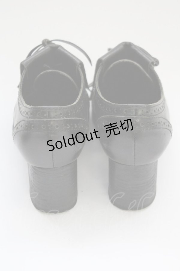 画像3: Jane Marple Dans Le Salon / タッセル付きオックスフォードシューズ S クロ T-25-06-30-034-JM-SH-IG-ZT-K017 (3)