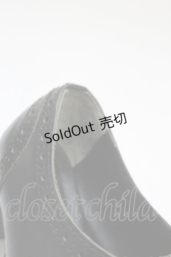 画像9: Jane Marple Dans Le Salon / タッセル付きオックスフォードシューズ S クロ T-25-06-30-034-JM-SH-IG-ZT-K017 (9)