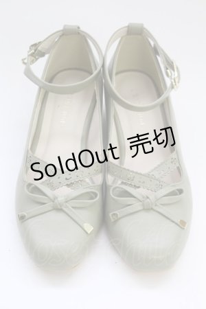 画像: axes femme POETIQUE / ローヒールスクエアパンプス M グリーン T-25-06-30-035-AX-SH-OW-ZT