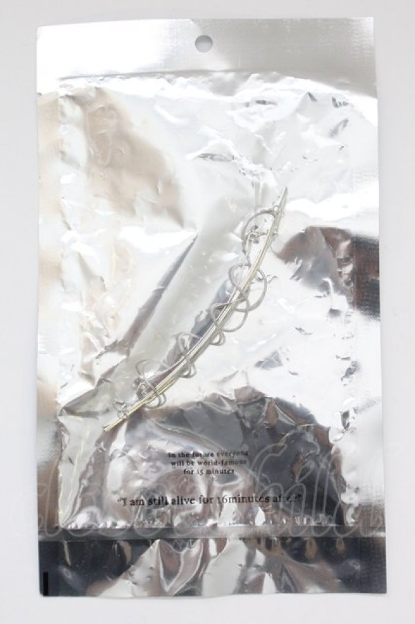 画像1: Melt the lady / ムーンチェーンバレッタ  シルバー T-25-06-30-013-PU-AC-OW-ZT168-F005 (1)