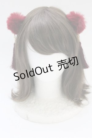 画像: axes femme POETIQUE / チャイナヘアークリップセット  ワイン T-25-06-30-015-AX-AC-OW-ZT168-F005