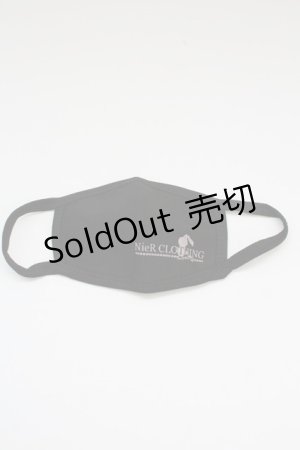 画像: NieR Clothing / マスク  ブラック T-25-06-30-020-PU-ZA-IG-ZT168-F006