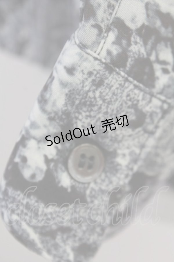 画像3: axes femme / ペイズリー×ローズ長袖シャツ M ブラウン T-25-07-02-014-AX-BL-SA-ZI (3)