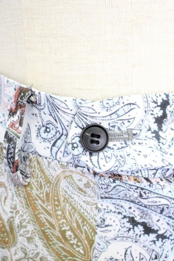 画像3: AXES-X / パッチワーク柄ショートパンツ M ベージュ T-25-07-05-019-LO-PA-SA-ZI (3)