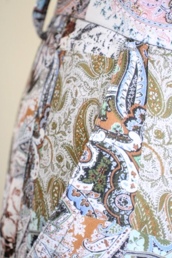 画像4: AXES-X / パッチワーク柄ショートパンツ M ベージュ T-25-07-05-019-LO-PA-SA-ZI (4)