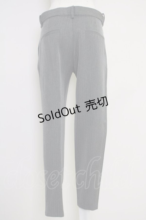 画像2: AXES-X / アンティークヘリンボーンパンツ M グレー T-25-07-05-023-LO-PA-SA-ZT362 (2)