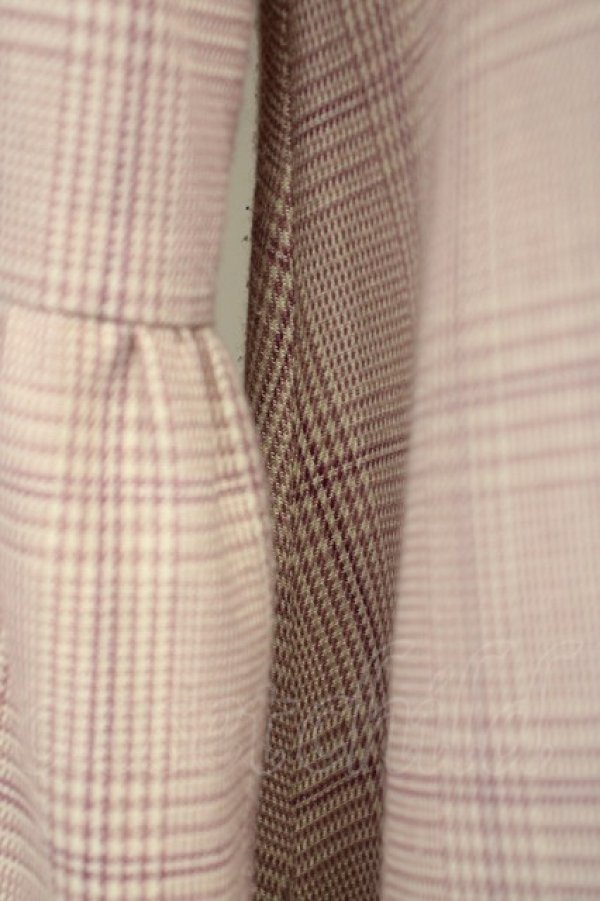 画像4: LIZ LISA / 襟付グレンチェックワンピース  チェックＸ白 T-25-07-08-023-LO-OP-SA-ZT349 (4)