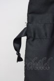 画像4: SWIMMER / 刺繍サテントートバッグ  黒Ｘゴールド T-25-07-08-035-EL-BG-SA-ZT-K023 (4)