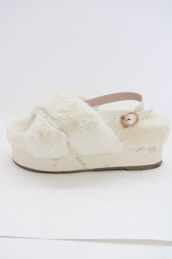 画像4: LIZ LISA / ファーサンダル M 白 T-25-07-08-036-LO-SH-SA-ZT286 (4)