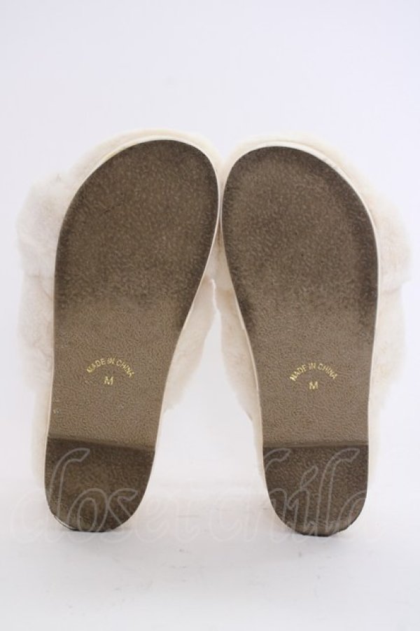 画像6: LIZ LISA / ファーサンダル M 白 T-25-07-08-036-LO-SH-SA-ZT286 (6)