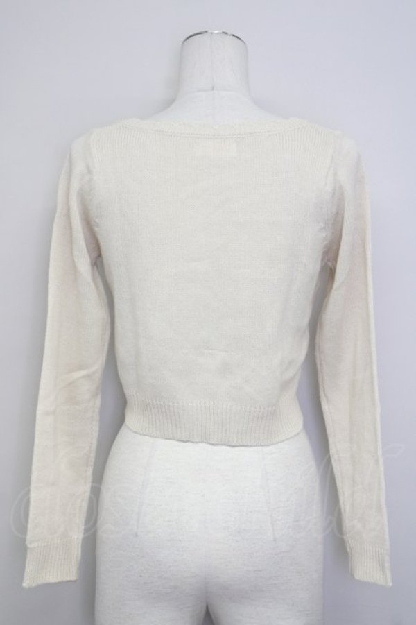 画像2: LIZ LISA / ニットカーディガン  アイボリー T-25-07-08-007-LO-TO-SA-ZT429 (2)