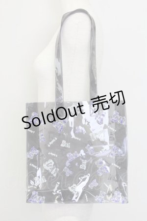 画像: Amilige / ノベルティ クリアトートバッグ  クリアブラック T-25-07-12-017-PU-BG-IG-ZT