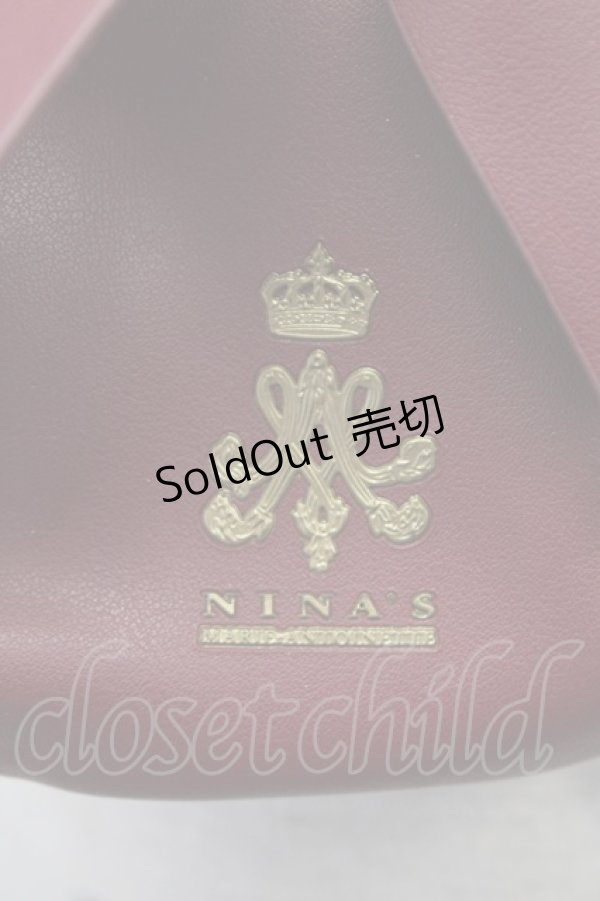 画像3: m petit by misako / AMリボンショルダーバッグ  ワイン T-25-07-12-028-LO-BG-IG-ZTK024 (3)