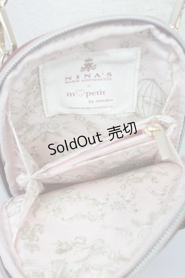 画像5: m petit by misako / AMリボンショルダーバッグ  ワイン T-25-07-12-028-LO-BG-IG-ZTK024 (5)