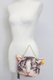 画像6: あちゃちゅむ / ムチャチャ←→あちゃちゅむ 2012 Spring＆Summer 黒猫ミニバッグ【単品】 200*200mm アイボリー×黒猫 T-25-07-12-029-PU-BG-IG-ZT (6)