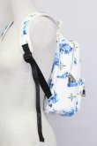 画像2: TRAVAS TOKYO / クマ総柄バックパック  ホワイト×ブルー T-25-07-12-005-PU-BG-IG-ZT (2)