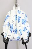 画像7: TRAVAS TOKYO / クマ総柄バックパック  ホワイト×ブルー T-25-07-12-005-PU-BG-IG-ZT (7)