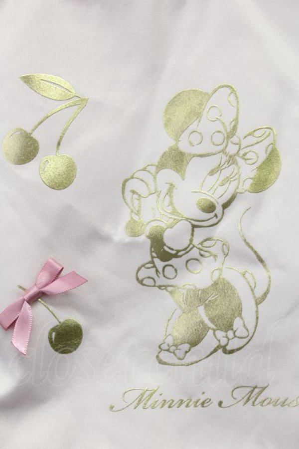 画像2: Maison de FLEUR / ミニー/リボンフリルトートバッグ   ピンク T-25-07-12-010-LO-BG-OW-ZT-K024 (2)