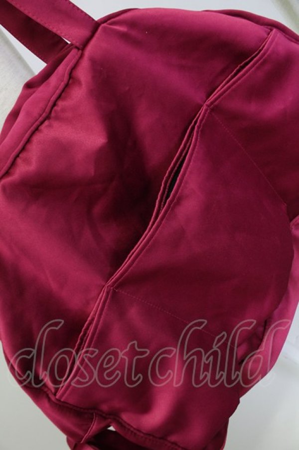 画像5: Maison de FLEUR / ボストンキャリーオンバッグ  ワイン T-25-07-12-013-LO-BG-OW-ZT-K024 (5)