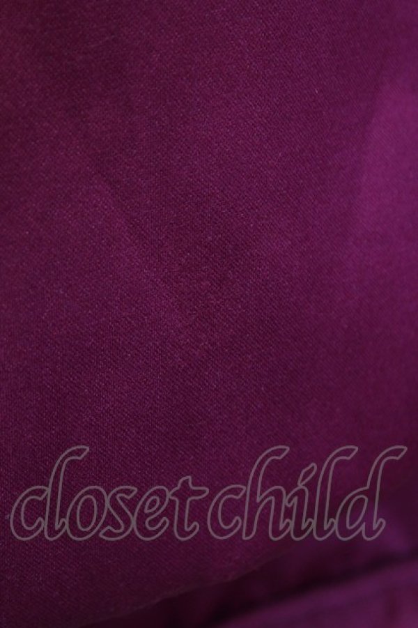 画像7: Maison de FLEUR / ボストンキャリーオンバッグ  ワイン T-25-07-12-013-LO-BG-OW-ZT-K024 (7)