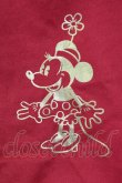 画像4: Maison de FLEUR / ディズニーストアコラボトートバッグ  赤 T-25-07-12-016-LO-BG-OW-ZT-K024 (4)