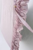 画像8: Maison de FLEUR / 遮光&UV　CUT　フリル折りたたみ傘  ピンク T-25-07-14-036-LO-ZA-OW-ZT (8)