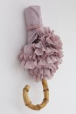 画像11: Maison de FLEUR / ヒートカットフリル折りたたみ傘  ピンク T-25-07-14-037-LO-ZA-OW-ZT (11)